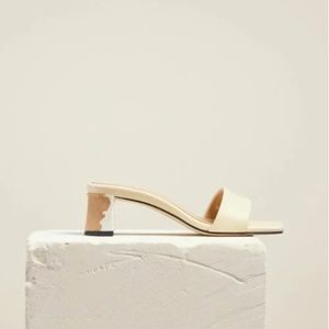 Dear Frances Chaise Mule, Creme